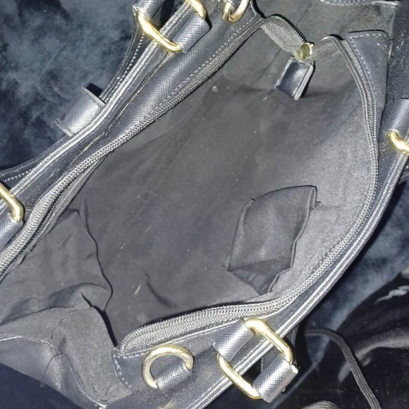 ASOS Black and Gold Shoulder Purse - Picture 5 of 5